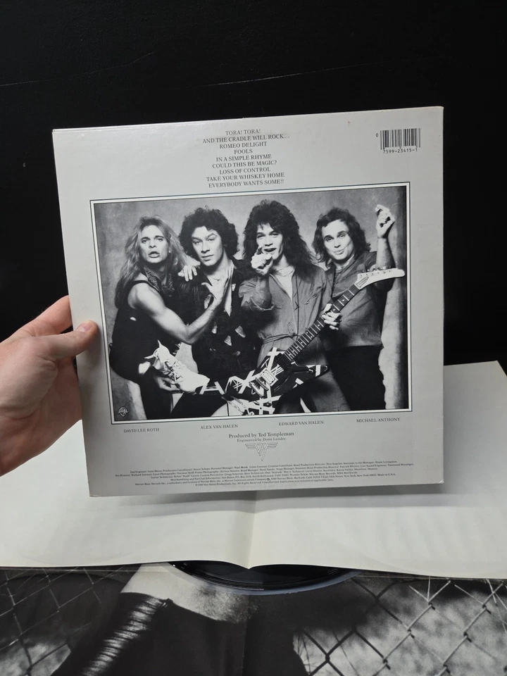 Van Halen Women And Children First Lp Vinyl 1980 1st Press W/Poster VG++/EX Wax - Image 3 of 4