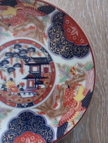 Vintage Imari Ware Japanese Porcelain Hand Painted Decorative Plate 6.5" - Picture 5 of 7