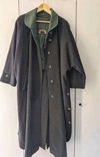 Damen Lodenmantel Loden Frey, Tracht Grau Grün, Gr.XXL 44 Bis 48