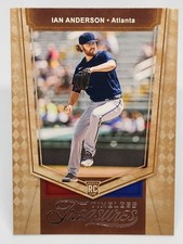 Ian Anderson (RC) 2021 Panini Chronicles Timeless Treasures Rookie Card #13 (NM). rookie card picture