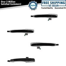 Door Handle Chrome Exterior Front Rear Set of 4 for Dodge Sebring Avenger Sedan