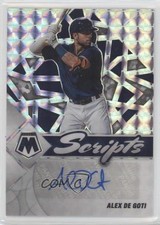 2022 Panini Mosaic Scripts Mosaic Prizm Alex De Goti #SC-ADG Auto uk2