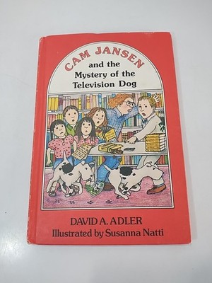 Cam Jansen Adventure #4:The Mystery of the Television Dog Vintage 1981 Hardcover