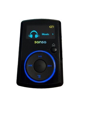 SanDisk Sansa Clip (2GB) Digital Media MP3 Player Black. Works great; good cond