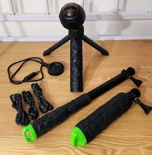 360 FLY PANORAMIC 4K CAMERICA 360FLYBLK 64 GB HD WITH CHARGER & EXTRA ACCESSORY