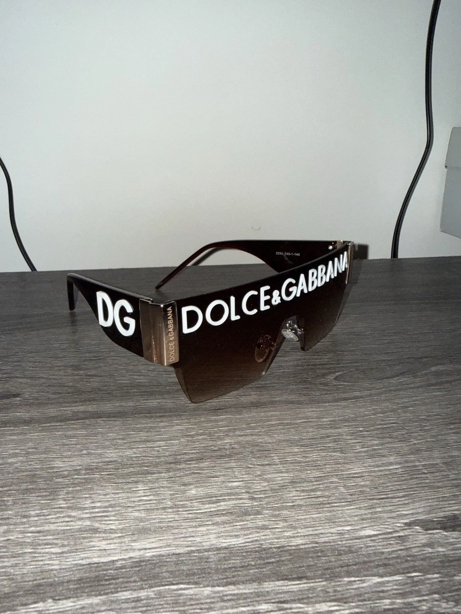 Dolce&Gabbana Shield Plastic Frame Sunglasses for Women for sale