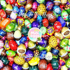 MINI EGGS MEGA ASSORTMENT Easter Chocolate Cadbury Lindt Tonys Ferrero Mix 🐣