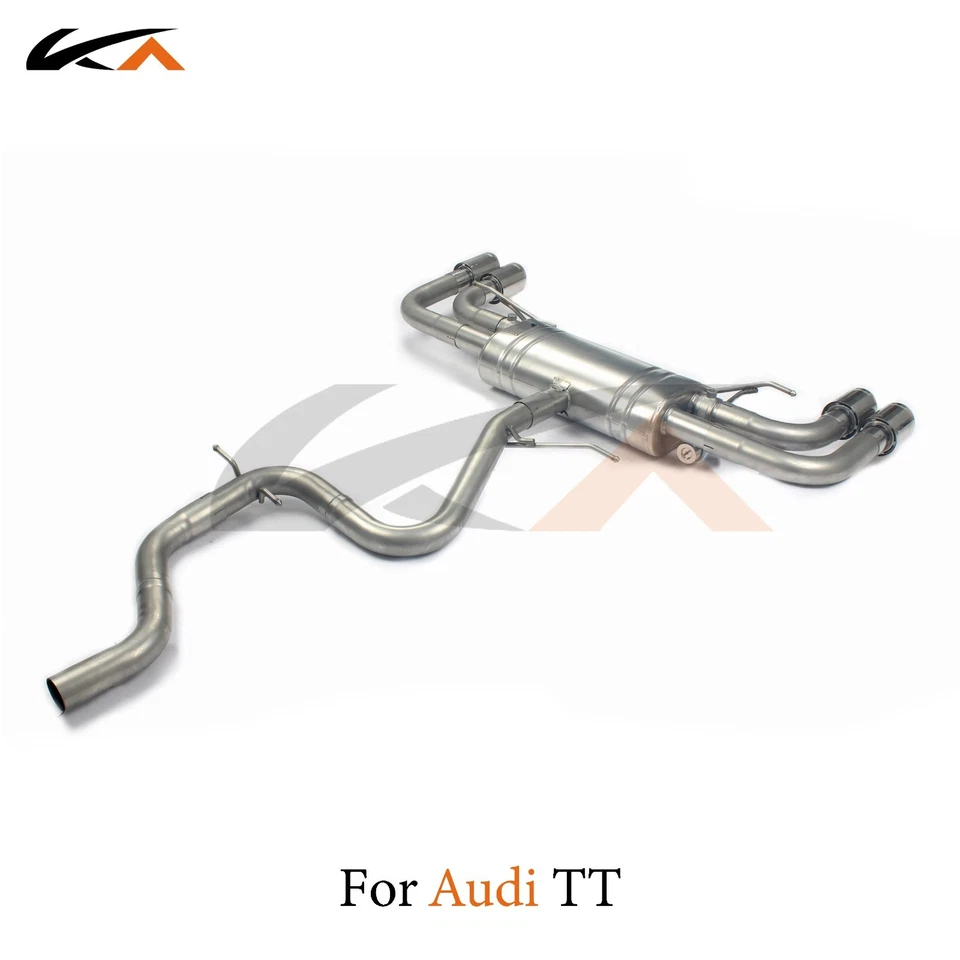 Escape KA Catback para Audi TT acero sección trasera Foto 4 de 4