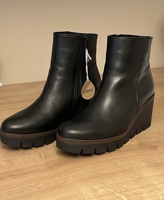Damen Stiefelette Boots Schwarz Größe 38 Von Garbor