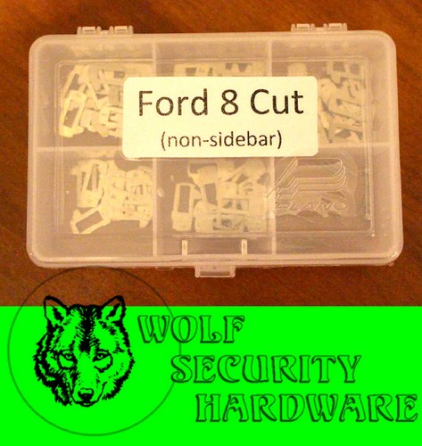 Kit personalizado de resorte de oblea de vaso de pines para cerrajero Ford corte 8 (sin barra lateral) - Imagen 2 de 3