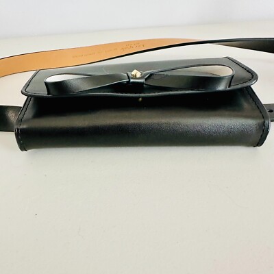 KATE SPADE NEW YORK SMOOTH LEATHER BELT BAG WITH BOW AND  display picture 3