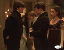 Sam Riley Pride Prejudice Autographed Signed 8x10 Photo ACOA