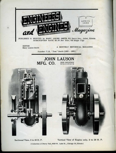 Revista de ingenieros y motores abril de 1962 volumen 7 no 12 - Imagen 2 de 3
