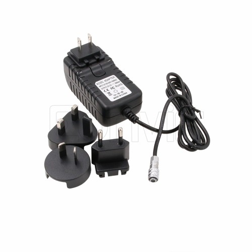 BMPCC 4K 6K Pro Power Supply AC DC Adapter Weipu 2-pin for Blackmagic Camera 12V - Picture 2 of 6