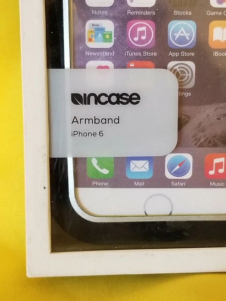 Incase Armband for Apple iPhone 6 and 6s- Black/Lumen (New) - Image 3 of 4