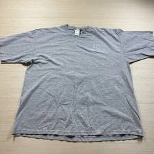 Vintage Distressed Burnout Thrashed T Shirt 90s Y2K Howe Plumbing Work 2XL