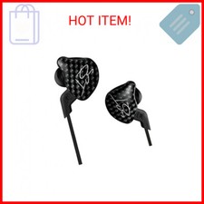 KZ ZST Pro Dynamic Hybrid Dual Driver in-Ear Headphones Black Without Mic 