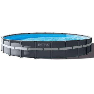 Intex Ultra XTR Frame Deluxe Round Pool 24 ft  x 52 in 26339EH
