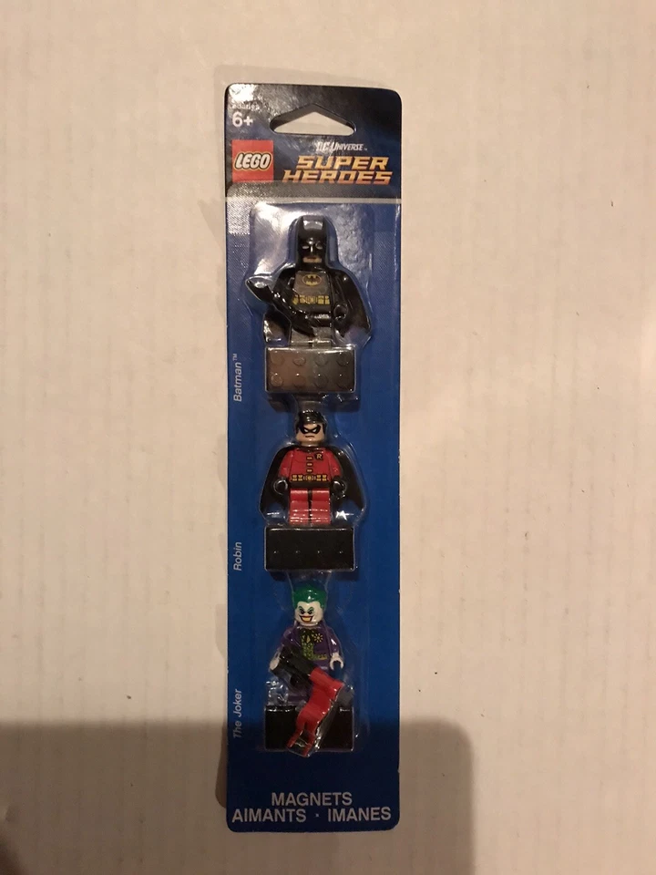 Lego DC Universe Super Heroes 2012 Juego de imanes de Batman, Robin y el Joker Nuevo  Foto 2 de 4