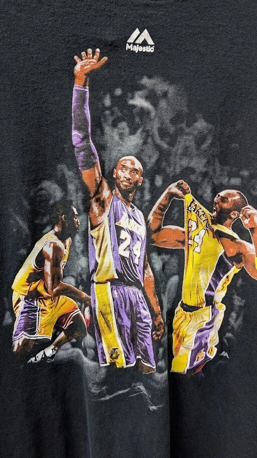 Camiseta De Colección Kobe Bryant Para Hombre Talla 2XL Majestic Los Angeles Lakers Mamba Foto 2 de 4