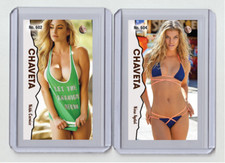 Nina Agdal rare MH Chaveta #'d x/3 Tobacco card no. 604