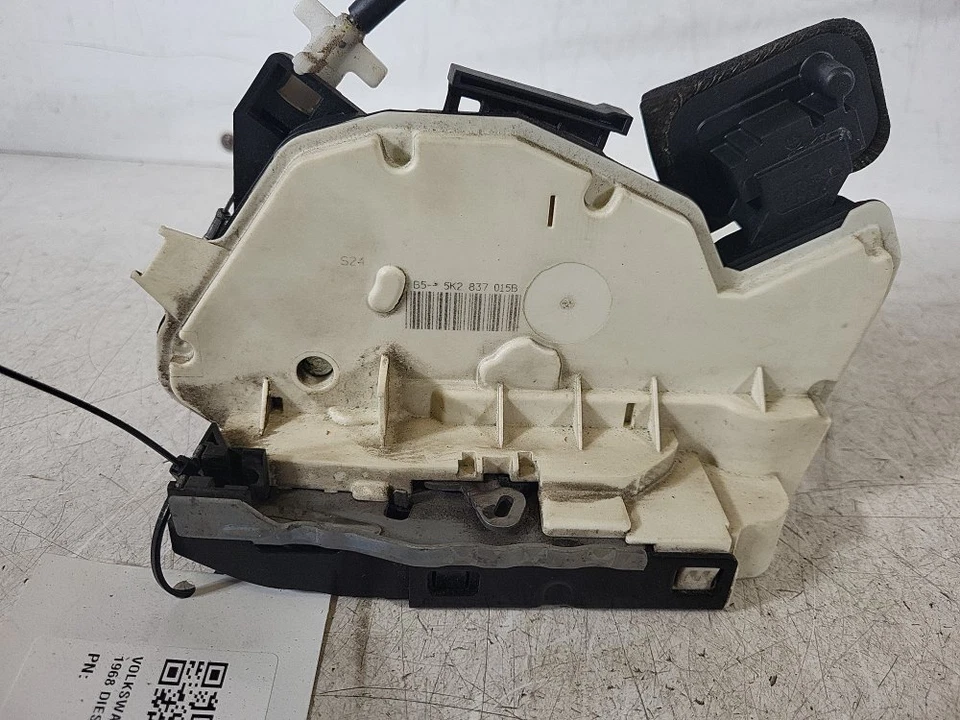 Cerradura de puerta mecánica pasajero delantero Volkswagen Golf MK6 5 puertas 08-2013 5K2837015B N92 Foto 2 de 4