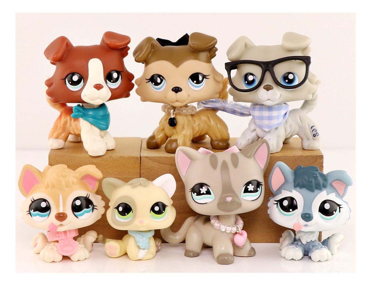 Pet Shop Lps And Lps Accessories Mini Pet Shop LPS Accessories Random15PCS  For Cat Dog Deer, image size:1200x923