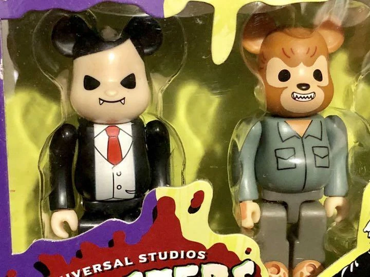 Medicom Toy BEARBRICK Universal Studios Toys R Us Limited MONSTERS 5pc SET 100