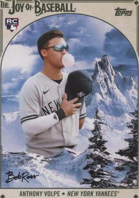 2023 Topps X Bob Ross The Joy of Baseball - Anthony Volpe #66-SP - 1 of 1