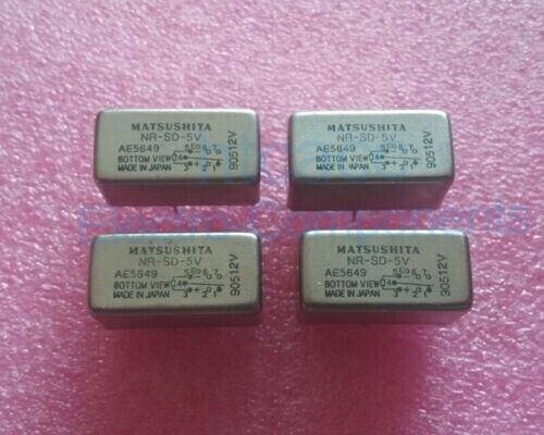 2pcs New NR-SD-5V Metal Sealed Relay 5VDC 6-Pins - Picture 1 of 2