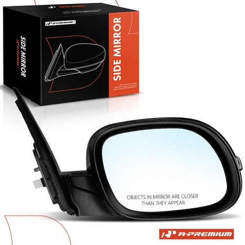 A-Premium Power Mirror w/ Heated Turn Signal Smooth for Kia Soul 2014-2019 Right