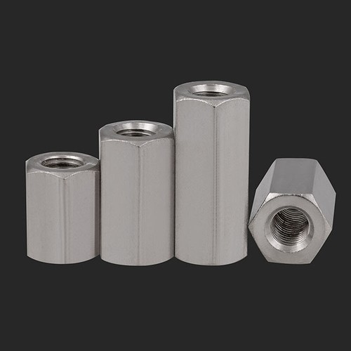 Hex Connection Nuts A2 Stainless Steel Hexagon Connector Rod Bar Stud Long Nut - Picture 3 of 8