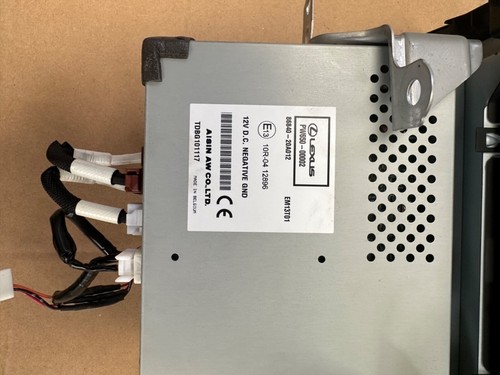 Lexus Is 300h CD Radio Sat Nav Head Unit 86140-53220 2013-2016 - Picture 4 of 4