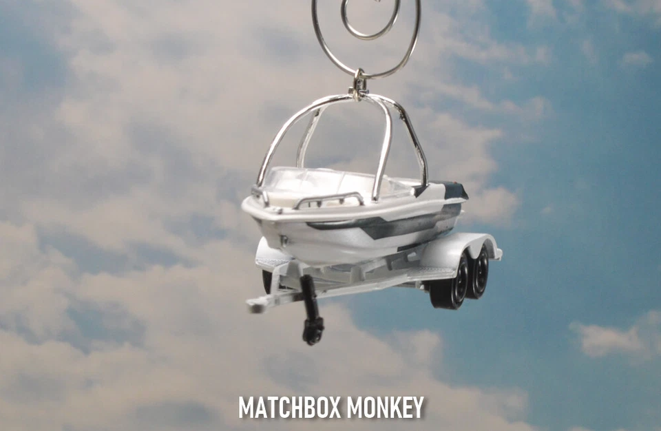 Waterski Wakesurf Boat Christmas Ornament Mastercraft Moomba Supra Water Ski - Image 4 of 4