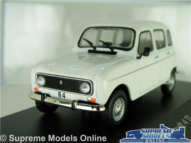 Renault 4 Blanche IXO 1/43 Série Route Bleue - Miniature, Neuf En Boîte, Occasion