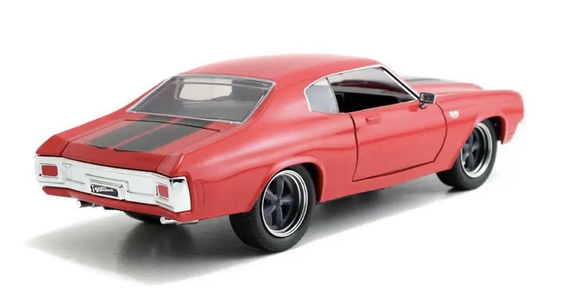 Jada Fast & Furious: Dom's Chevy Chevelle SS (Red) 1/24