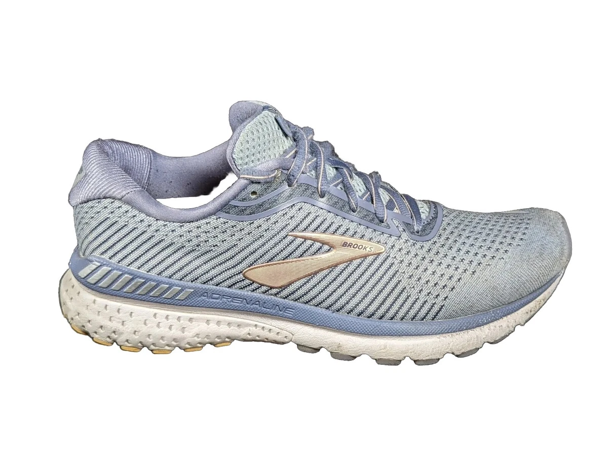 Brooks Adrenaline GTS 20 Gray Purple Running Shoes Women's Size 9 2A Narrow  | eBay