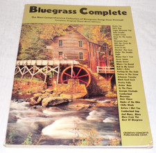 VTG Bluegrass Complete Sheet Music Book Gospel Guitar Vocal Piano Creative Conce