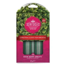 Scentsicles Snow Berry 3 Inch Wreath Sprigs Sticks 12 Sprigs Each