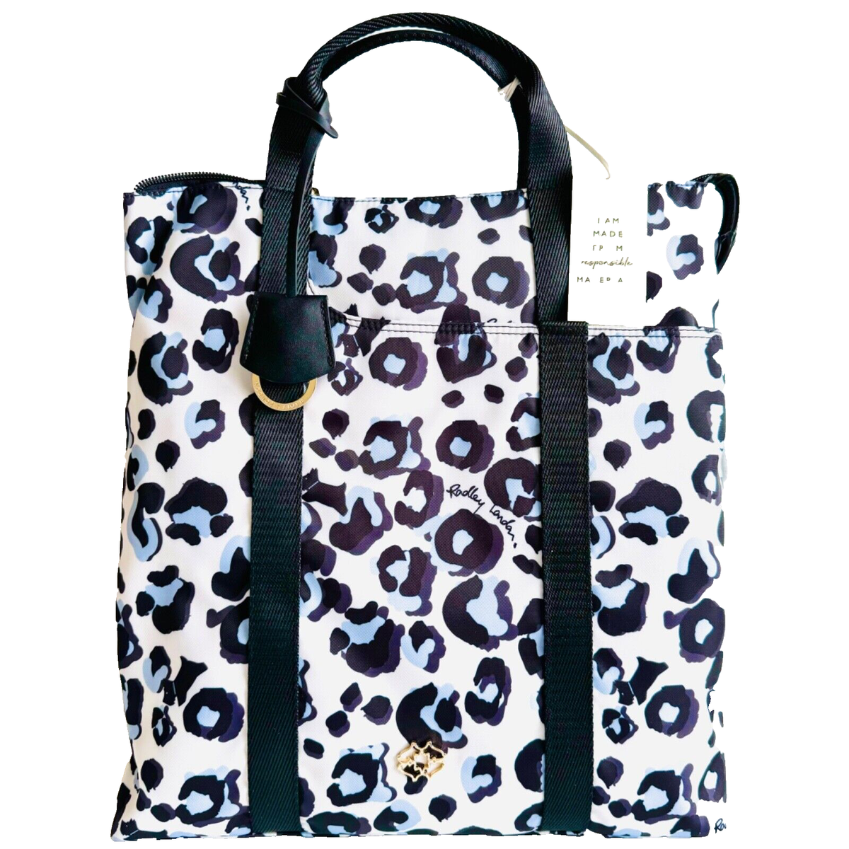 Radley Handbag Large Zip Top Backpack Bag Leopard New RRP