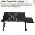 Heiß Einstellbarer Laptop Stand 360° Rotation Base Ergonomischer Faltbarer Lapto - Bild 6 von 22