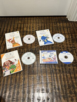 Baby Einstein Lot Of 3: Baby Santa's Music Box, Baby Van Gogh, Plus 2 Others!