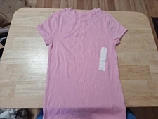 New Women's Size Small Ribbed T-shirt, Pink By A. New Day