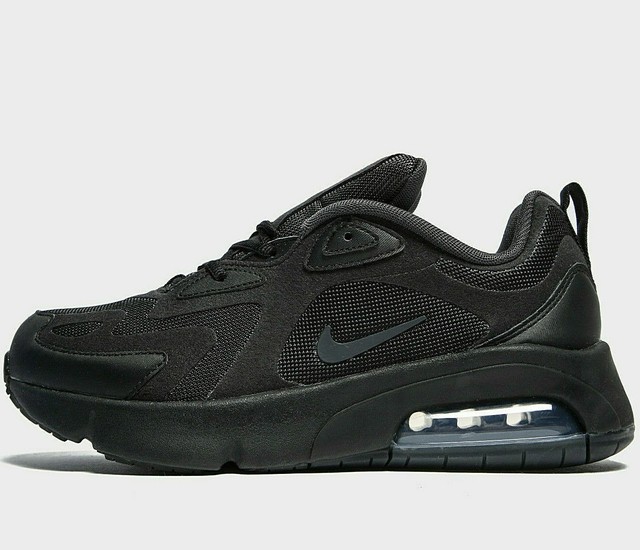 nike air max command triple black