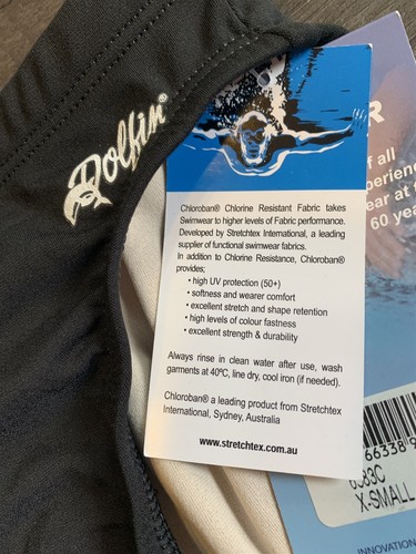 Traje de baño para mujer Dolfin Reliance resistente al cloro parte inferior negra talla X-pequeña - Imagen 2 de 7