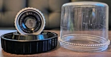 Vintage Perfex Anastigmat No. 123605 F4.5 75mm Enlarger Lens in Case