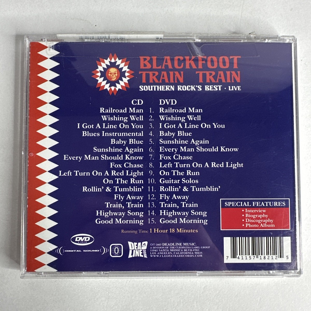 Train Train: Southern Rock's Best [CD/DVD] by Blackfoot (CD