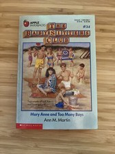 The Baby Sitters Club #34 Mary Anne and Too Many Boys
