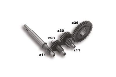Ensemble d'engrenages en plastique, pour boîte de vitesses de moteur 550 390, compatible avec les pièces de voiture électriques pour enfants (petit engrenage 550 5P