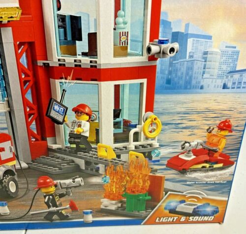 Lego City Estación de Bomberos Set 60215 - 509 Piezas Nuevo en Caja - Imagen 5 de 12